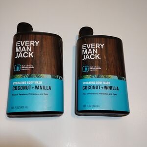 Every Man Jack Hydrating Body Wash - Coconut + Vanilla Lot